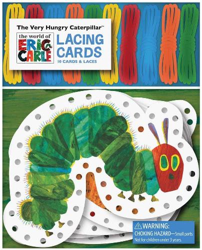The Very Hungry Caterpillar Lacing Cards [With 10 Laces] (World of Eric Carle)