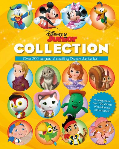 Disney Junior Collection: 4 Sweet Stories, Over 100 Stickers Plus Colouring and Activities!
