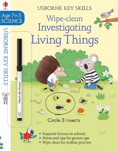 Wipe-Clean Investigating Living Things 7-8 (Key Skills)