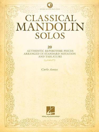 Classical Mandolin Solos (Book/Online Audio) (Includes Online Access Code)