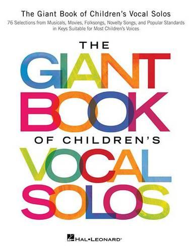 The Giant Book of Children's Vocal Solos Voice