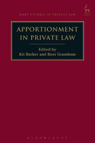 Apportionment in Private Law (Hart Studies in Private Law)