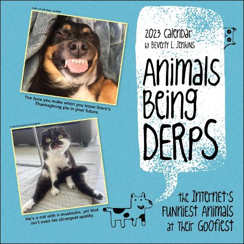 Animals Being Derps 2023 Wall Calendar: The Internet's Funniest Animals at Their Goofiest