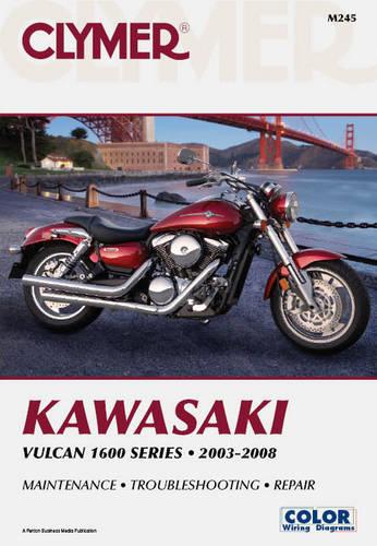 Clymer Kawasaki Vulcan 1600 Series 2003-2008 (Clymer Manuals: Motorcycle Repair)