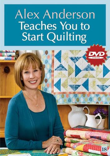 Alex Anderson Teaches You to Start Quilting by Anderson, Alex ( Author ) ON Jan-01-2011, DVD