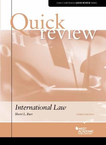 Quick Review of International Law (Quick Review Series)