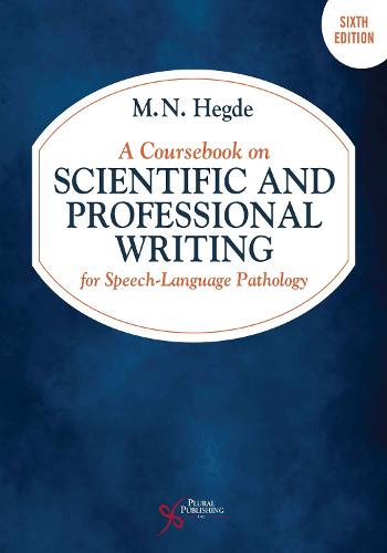 A Coursebook on Scientific and Professional Writing for Speech-Language Pathology (English and Gujarati Edition)