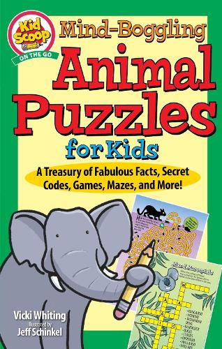 Mind-Boggling Animal Puzzles for Kids: A Treasury of Fabulous Facts, Secret Codes, Games, Mazes, and More! (Happy Fox Books) For Kids Age 5-10 - Activity Book with Word Search, Brain Teasers, and More