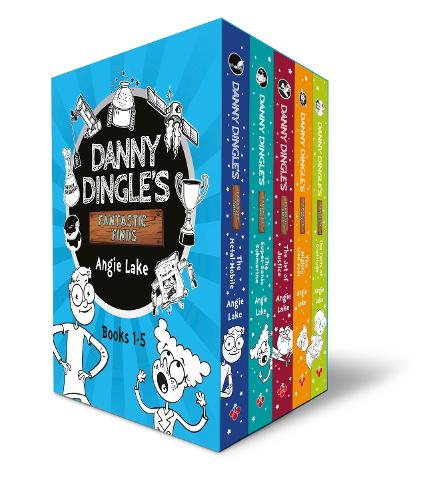 Danny Dingle's Fantastic Finds 5 Book Box Set (The Metal-Mobile, The Super-Sonic Submarine, The Jet of Justice, The Mighty Iron Foot, The Farts of Gratitude)