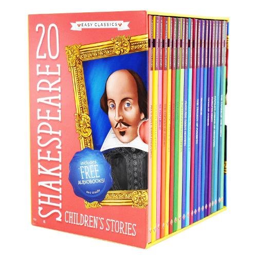 20 Shakespeare Children's Stories: The Complete Collection (Easy Classics) - includes QR codes for 20 FREE audiobooks!