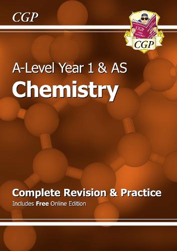 New 2015 A-Level Chemistry: Year 1 & AS Complete Revision & Practice with Online Edition