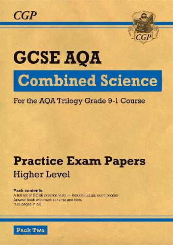 New Grade 9-1 GCSE Combined Science AQA Practice Papers: Higher Pack 2
