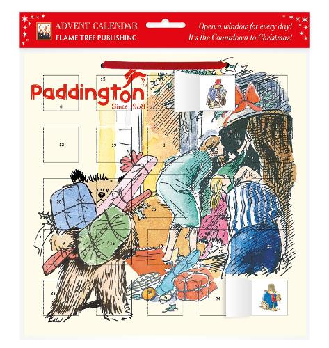 Paddington - Peggy Fortnum advent calendar (with stickers)