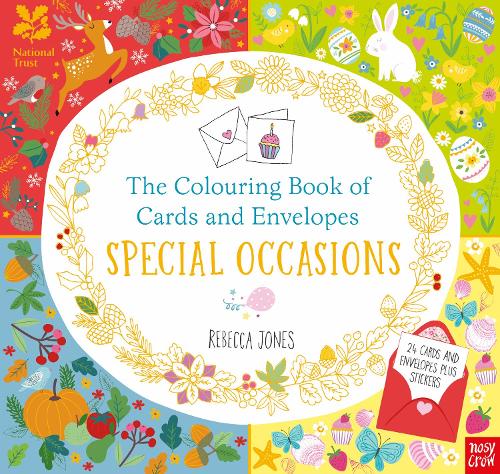 National Trust: The Colouring Book of Cards and Envelopes: Special Occasions (Colouring Cards and Envelopes Series)