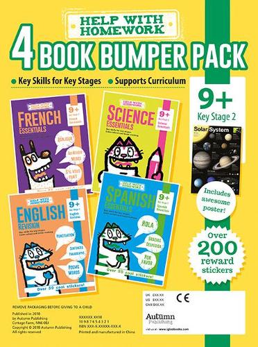 Science, French, Spanish, English Revision (Essential Workbooks Pack 9+)