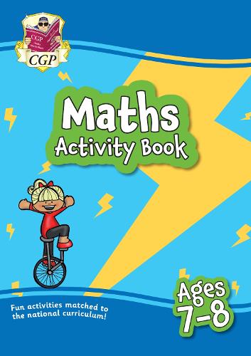New Maths Home Learning Activity Book for Ages 7-8 (CGP Primary Fun Home Learning Activity Books)