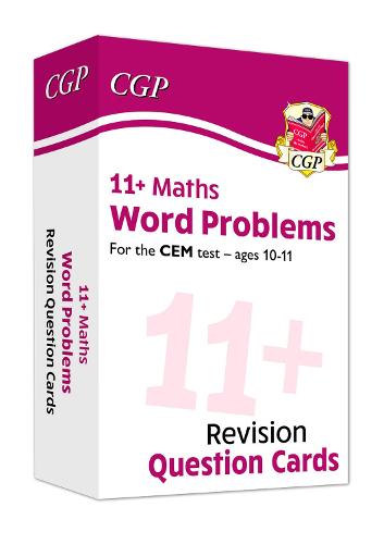 New 11+ CEM Revision Question Cards: Maths Word Problems - Ages 10-11 for the 2020 exams