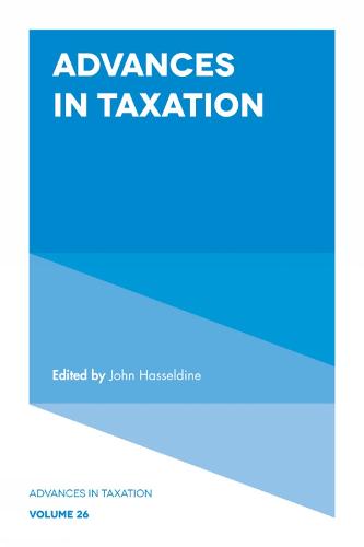 Advances in Taxation: 26