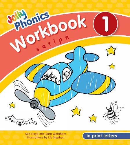 Jolly Phonics Workbook 1 in Print Letters