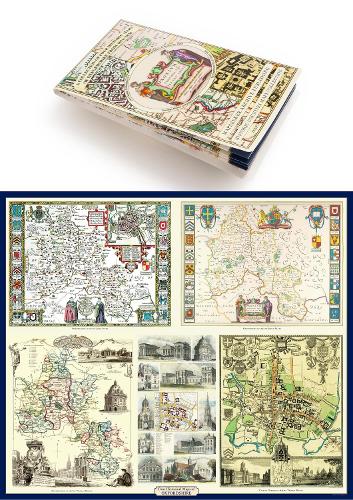 A Collection of Four Historic Maps of Oxfordshire from 1611-1836 (Historic Counties Maps Collection)