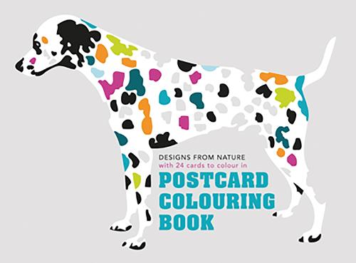 Postcard Colouring Book: Designs from Nature with 24 Cards to Colour in