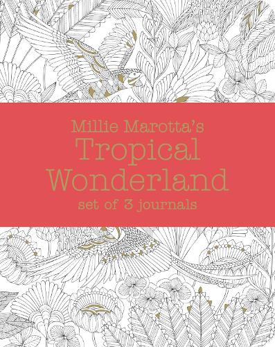 Millie Marotta's Tropical Wonderland � journal set: 3 notebooks: 11
