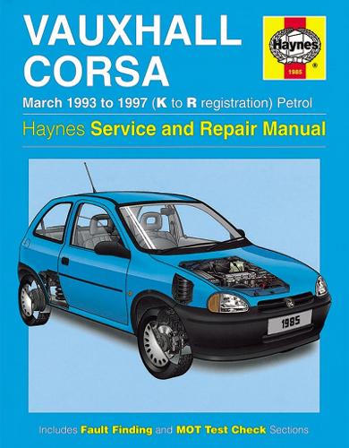 Vauxhall Corsa (93-97) Service and Repair Manual (Haynes Service and Repair Manuals)