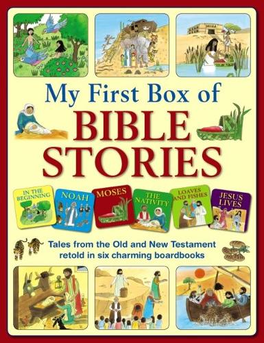 My First Box of Bible Stories: Tales from the Old and New Testament Retold in Six Charming Boardbooks