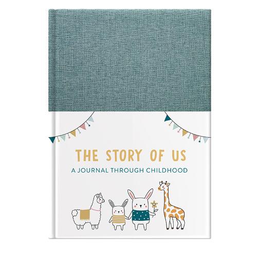 The Story Of Us (Fabric & Foil) childhood to eighteen journal