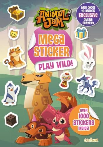 Animal Jam Mega Sticker Play Wild