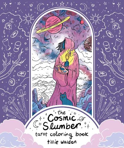 Cosmic Slumber Tarot Coloring Book, The