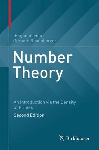 Number Theory: An Introduction via the Density of Primes