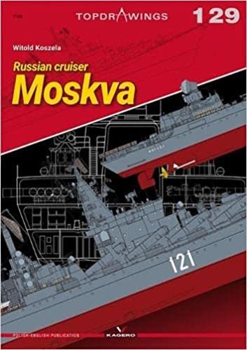 Russian Cruiser Moskva (Top Drawings)