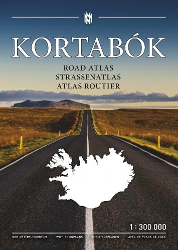Island - Autoatlas 1:300 000: 1:300000